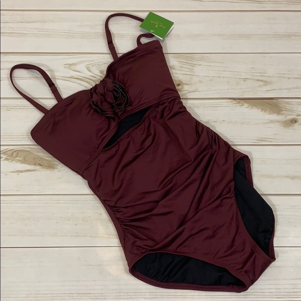 NWT LAST ONE!  Kate Spade Peep Hole One Piece Sz S - Picture 4 of 4